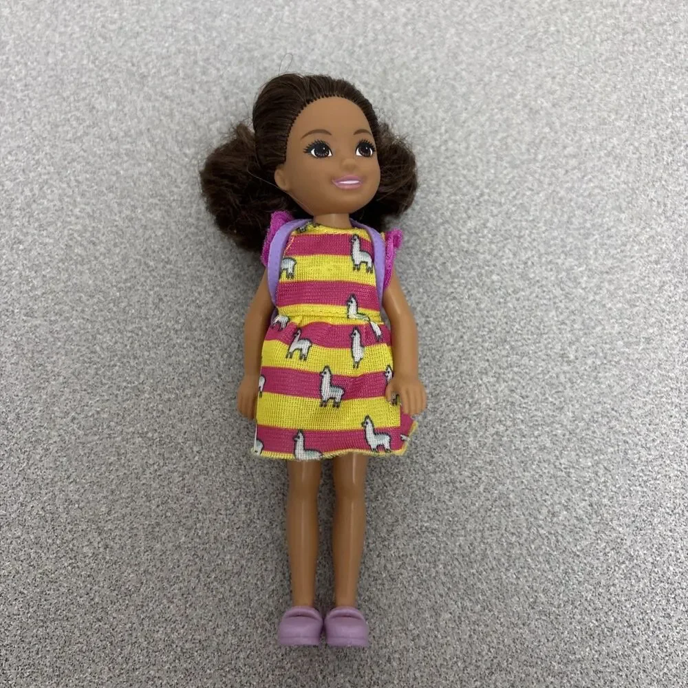 Mattel Barbie Club Chelsea Doll Lot of 3 Girl Doll, Dressed, 1 AA, 1 Skater, EUC